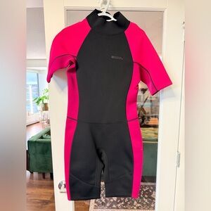 Pink and Black Wetsuit size 8-10